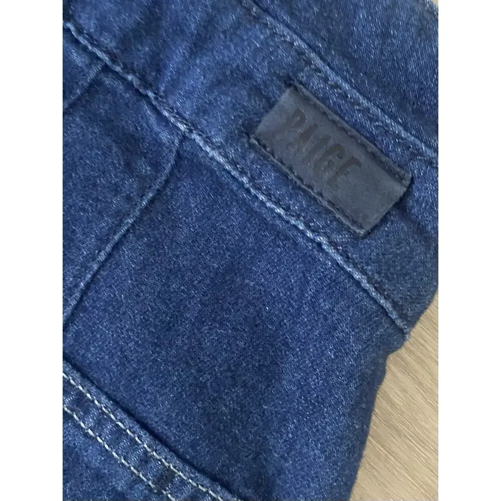 PAIGE Harper Flutter Waistband Baltimore Wide Leg Denim Jeans 29 Preppy Boho‎